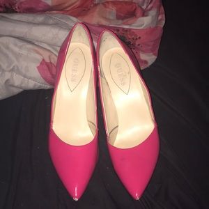 Pink Guess Heels